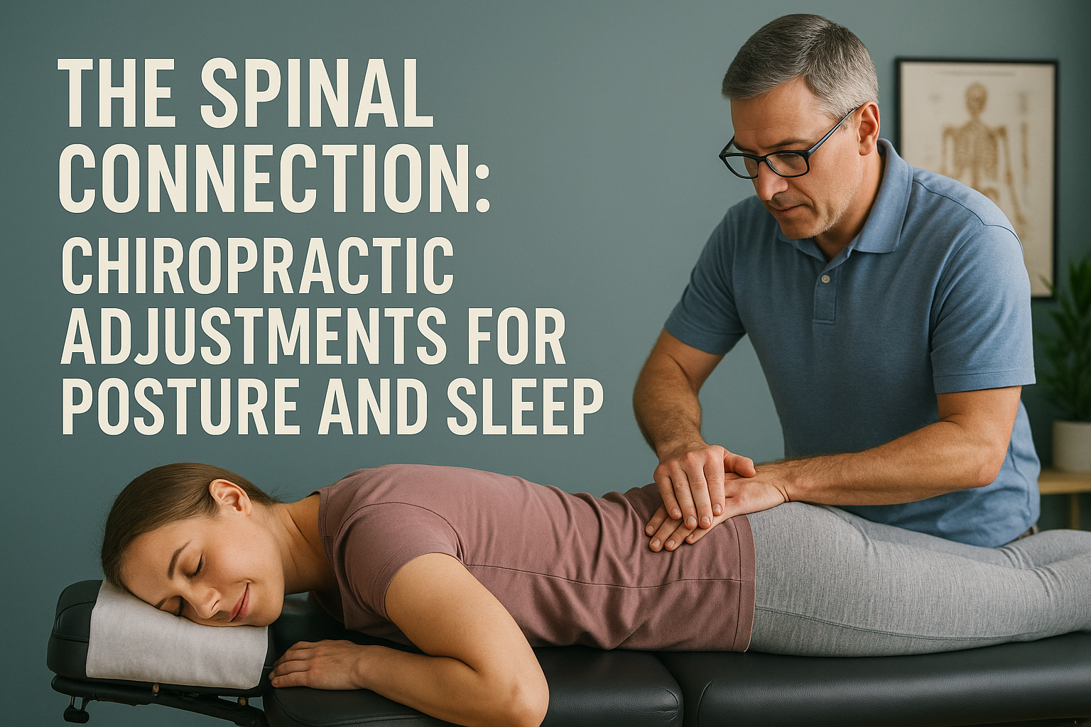 You are currently viewing The Spinal Connection: Chiropractic Adjustments for Posture and Sleep