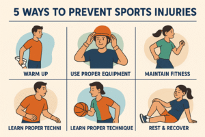Read more about the article 5 Proven Ways to Prevent Sports Injuries – Guidance from the Best Sports Injury Doctor in Hyderabad
