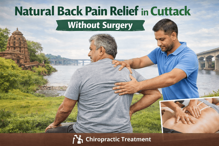 Natural Back Pain Relief in Cuttack Without Surgery