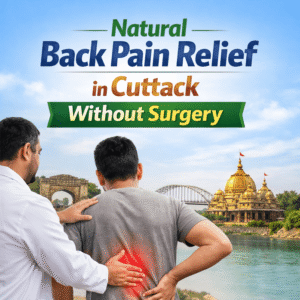 Read more about the article Natural Back Pain Relief in Cuttack Without Surgery