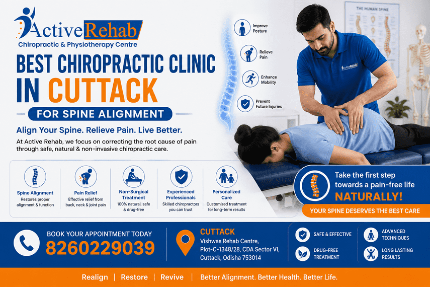 Read more about the article Best Chiropractic Clinic in Cuttack for Spine Alignment