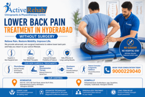 Read more about the article Lower Back Pain Treatment in Hyderabad Without Surgery