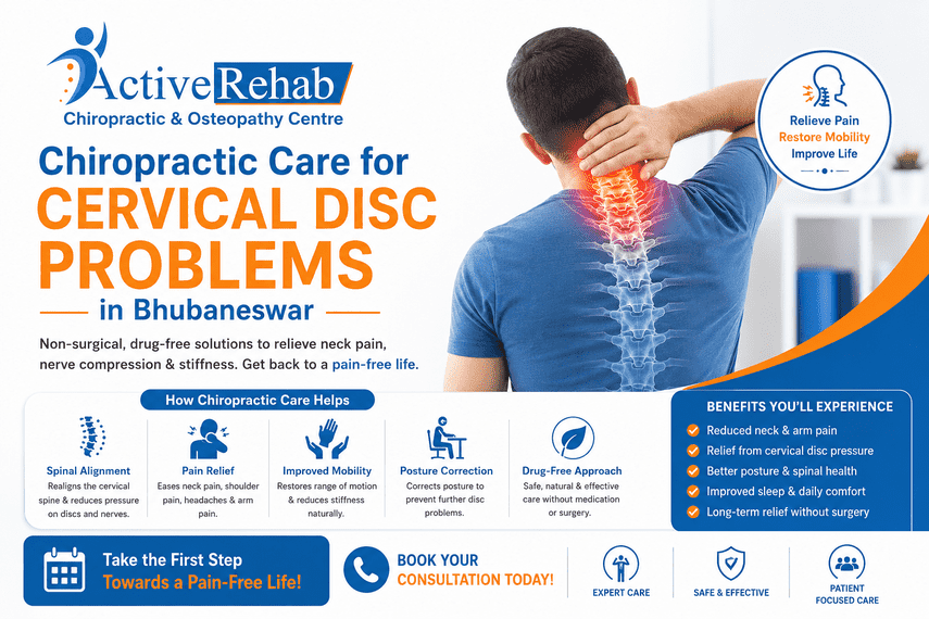 Chiropractic Care for Cervical Disc Problems in Bhubaneswar