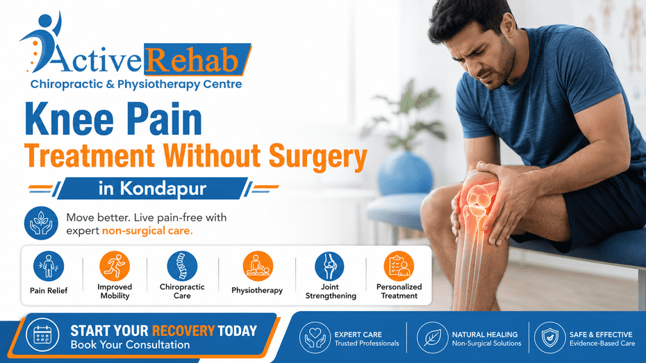 Knee Pain Treatment Without Surgery in Kondapur