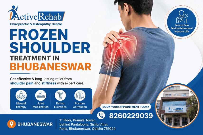 Frozen Shoulder Treatment in Bhubaneswar Without Steroid Injections