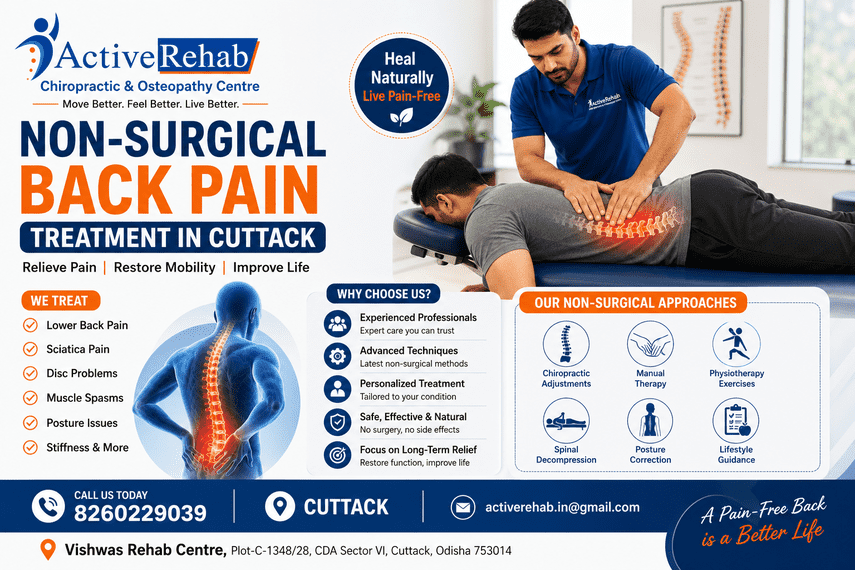 Read more about the article Non-Surgical Back Pain Treatment in Cuttack