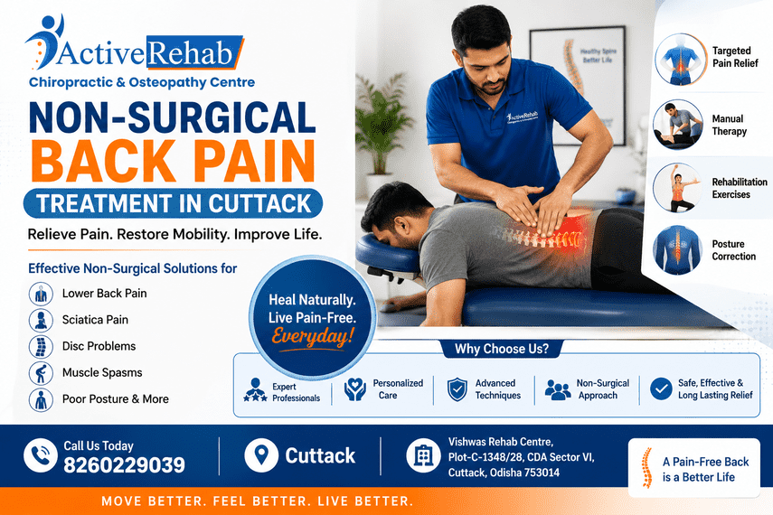 Non-Surgical Back Pain Treatment in Cuttack