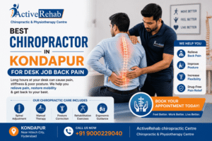 Read more about the article Best Chiropractor in Kondapur for Desk Job Back Pain