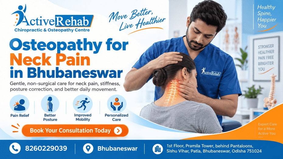 Osteopathy for Neck Pain in Bhubaneswar