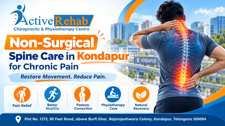 non-surgical spine care in Kondapur for chronic pain